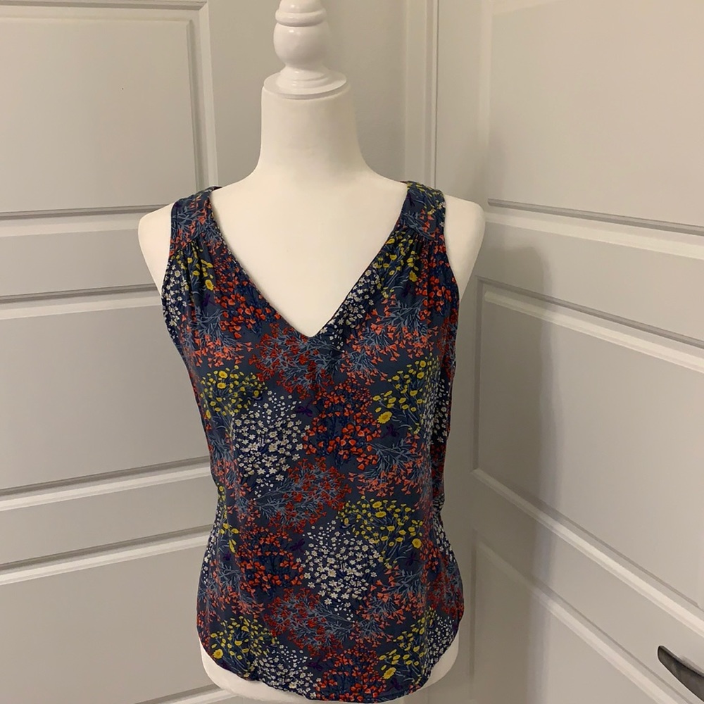 Old Navy floral tank top blouse